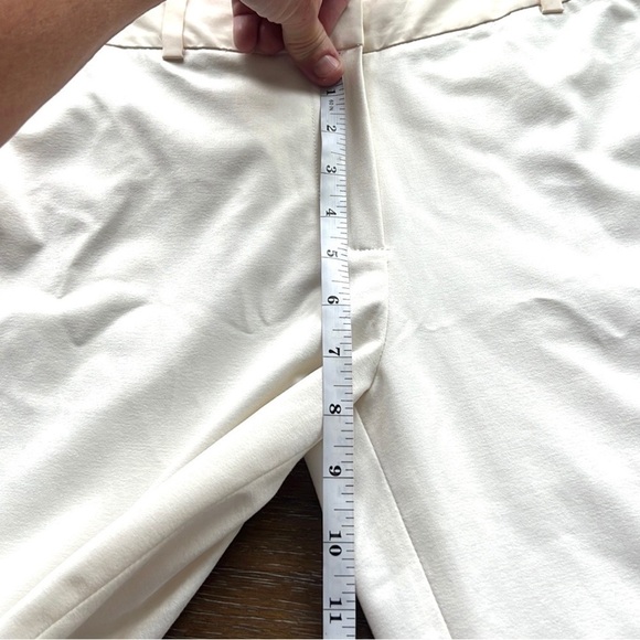 Elizabeth & James,Exquisite Silk Cropped Pants, Mid-Rise, Winter White, Size 2 - Picture 5 of 12